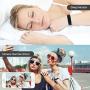 iKustar Fitness Tracker Smart Bracelet Pedometer Heart Rate Monitor Sleep Monitor Calorie Counter Pedometer Sport Activity Tracker with HD OLED Touch Screen for Android and iOS Smart Phone