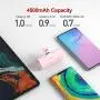 iWALK 4500mAh Portable Charger USB C Battery Pack, Compatible with Samsung Galaxy S10,S9,S8,Note 10/9/8,Moto Z3/2,LG V35/G8/7/5,Nintendo Switch,Google Pixel 4/3/2XL,OnePlus, Pink iWALK 4500mAh Portable Charger USB C Battery Pack, Compatible with Samsung Galaxy S10,S9,S8,Note 10/9/8,Moto Z3/2,LG V35/G8/7/5,Nintendo Switch,Google Pixel 4/3/2XL,OnePlus, Pink