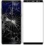 Black - Original Replacement Screen Repair Front Outer Top Glass Lens Cover for Samsung Galaxy Note 8 N950 6.3Inch Mobile Phone Curved Surface Parts (No AMOLED and Touch Digitizer)