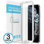 Maxboost Screen Protector for Apple iPhone 11 Pro Max and iPhone XS Max (6.5") (3 Pack, Clear) 0.25mm Tempered Glass Screen Protector w/ Advanced HD Clarity / Case Friendly 99% Touch Accurate