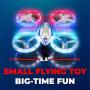 Force1 UFO 4000 LED Mini Drone for Kids - Remote Control Drone, Small RC Quadcopter for Beginners with 2 Drone Batteries