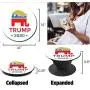 2pcs Unisex Trump 2020 Face Mask Neck Gaiter Windproof Mask Dust Outdoor Balaclava Scarf Bandana 2pcs Unisex Trump 2020 Face Mask Neck Gaiter Windproof Mask Dust Outdoor Balaclava Scarf Bandana