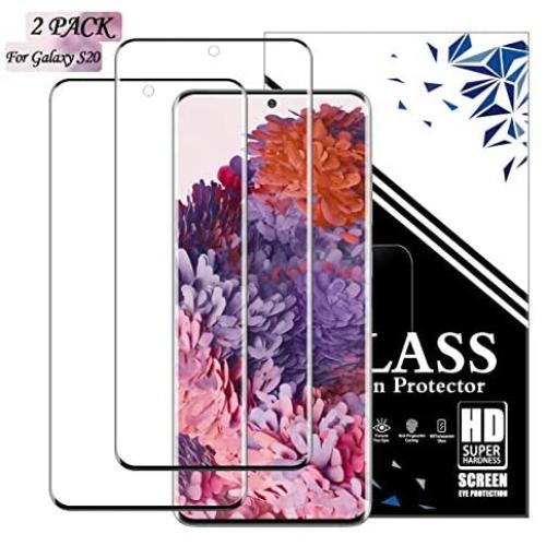 Galaxy S20 Screen Protector By EESHELL, [2 Pack] [New Version] HD Screen Protector [Touch Sensitive] [Ultrasonic Fingerprint Compatible] [Case Friendly] for Galaxy S20
