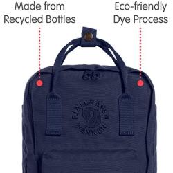 Fjallraven, Kanken, Re-Kanken Mini Recycled Backpack for Everyday Use, Heritage and Responsibility Since 1960