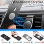 Magnetic Phone Car Mount (2 Pack) 5N52 Car Phone Mount Magnets Hands Free Universal Smart GPS Cell Phone Holder for Car Air Vent Mount for iPhone 11 Pro XS X 8 7 Plus Samsung Galaxy S10 S9 S8 Note 10