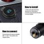 LiDiVi [Upgraded Version] Quick Charge 3.0 Dual USB Car Charger, Waterproof 36W 12V USB Outlet Fast Charge with Voltmeter & Switch for 12V/24V Car Boat Marine ATV Bus Truck and More