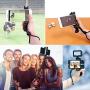 BOYA by-MM1 Shotgun Microphone with PSC1 SmartGrip Selfie Stand with PL30 Light for iPhone X 8 7 7 Plus Samsung Android Smartphone SLR Camera Computer Tripod Vlog Facebook Livestream YouTube Video