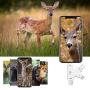Memory SD Card Reader 4 in 1 Game Camera Card Viewer-Trail Hunter View Hunting Photos and Videos or for Trail Camera Viewer on Smartphone for iPad Mac&Android,SD & Micro SD(White)