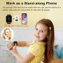 Smart Watch, Bluetooth Smartwatch Touch Screen Wrist Watch with Camera/SIM Card Slot,Waterproof Smart Watch Sports Fitness Tracker Android Phone Watch Compatible with Android Phones Samsung Huawei