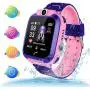 themoemoe Kids Smartwatch, Kids GPS Tracker Watch Kids Waterproof Smart Watch Phone GPS Tracker with SOS Two Way Call (Pink) themoemoe Kids Smartwatch, Kids GPS Tracker Watch Kids Waterproof Smart Watch Phone GPS Tracker with SOS Two Way Call (Pink)