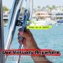 As Seen On TV Fastball Magnetic Car Cell Phone Mount/Holder by BulbHead – Universal 360 Degree Car Dashboard Cellphone Holder - Swivel to Perfect Viewing Position
