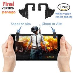Panago Mobile Game Fire/Aim Buttons & GamePad for Fortnite/PUBG/Rules of Survival/Survivor Royale/Critical Ops,Gift for Kids and Player [New Version]