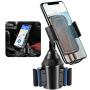 Cup Holder Phone Mount,Adjustable Universal Smart Car Cell Phone Mount for iPhone 11 Pro/XR/XS Max /8/7/6 Plus,Samsung Galaxy S10/S9/S8 Note 9 Sony/HTC-[2020 Upgraded Cup Holder Cradle]