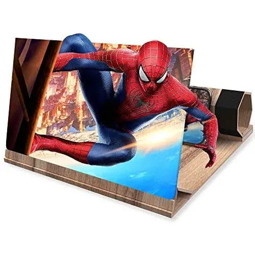 3D Phone Screen Amplifier- Foldable Phone Stander - 12" HD Suitable for Movies or Gaming with iPhone X/8/8 Plus/7/7 Plus/6/6s/6 Plus/6s Plus and All Other Smart PhonesALL Smart Phones 3D Phone Screen Amplifier- Foldable Phone Stander - 12" HD Suitable for Movies or Gaming with iPhone X/8/8 Plus/7/7 Plus/6/6s/6 Plus/6s Plus and All Other Smart PhonesALL Smart Phones