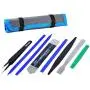 Professional Opening Pry Tool Repair Kit with Non-Abrasive Nylon Spudgers and Anti-Static Tweezers, 8 Piece Set Professional Opening Pry Tool Repair Kit with Non-Abrasive Nylon Spudgers and Anti-Static Tweezers, 8 Piece Set