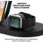 Belkin F8J235ttBLK Boost Up Wireless Charging Dock (Apple Charging Station for Iphone + Apple Watch + USB Port) Apple Watch Charging Stand, iPhone Charging Station, iPhone Charging Dock (Black)