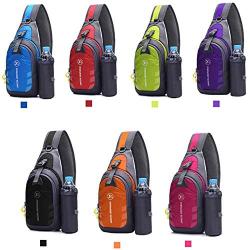 Shoulder bag Chest bag Hiking backpack Mens and womens cross-body bags Nylon
