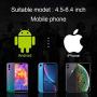 Mobile Controller/Mobile Game Controller compatible with Fortnite iPhone/Android, Mobile Controller 3 in 1 compatible with Fortnite - pubg Mobile triggers/Portable Gamepad/Mobile Joystick (BB045)