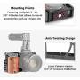 SMALLRIG Camera A6300 Cage for Sony A6000 / A6300 with Wooden Handle Handgrip - 2082