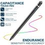 Stylus Pen for Touch Screens, XIRON Rechargeable 1.5 mm Fine Point Active Stylus Pen Smart Digital Pencil Compatible with iPad iPhone and Most Tablets High Precise Pencil with Glove