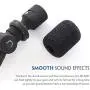 Saramonic XM1 3.5mm TRS Microphone for DSLR Cameras, Omnidirectional Plug and Play Mic for Camcorders, Digital Voice Recorder, Gopro, CaMixer, SmartMixer, LavMic, SmartRig+ and UWMIC9/UWMIC10/UWMIC15
