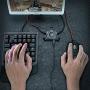 for The Bluetooth Gamepad Game Controller Mouse Keyboard Converter ADF Adapter Mobile to iOS Android Phone for PC Plug and Play