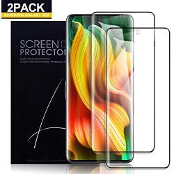 [2 Pack] Yersan Samsung Galaxy S20 Screen Protector, (Ultrasonic Fingerprint Compatible) (3D Full Edge Covered) Anti-Scratch Case Friendly HD Clear Protective Film for Samsung Galaxy S20 5G (6.2 Inch)