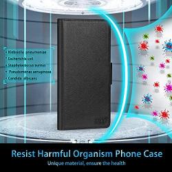 FYY [Resist Harmful Organism] [RFID Blocking] Case for Samsung Galaxy Note 20 Ultra 6.9", PU Leather Wallet Case with [Kickstand Function] and[Card Holder] for Galaxy Note 20 Ultra 6.9" Black