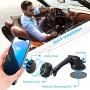 Randconcept - [New Version] Magnetic Phone Car Mount | Universal Phone Holder for Dashboard & Windshield | 3 inch Heavy Duty Suction Cup Phone Holder | 360 Rotation Strong Magnets for All Cell Phones