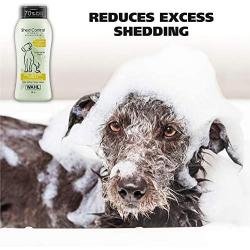 Wahl Shed Control Pet Shampoo for Animal Shedding & Dander – Lemongrass, Sage, Oatmeal & Aloe for Healthy Coats & Skin – 24 oz