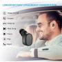 Single Mini Bluetooth Earbud Wireless Bluetooth Headset in-Ear Invisible Earpiece Business Bluetooth Headphone with Magnetic USB Charging Dock 4Hr Playtime Sweatproof Sport Earphone (Black)