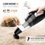 Vaclife Handheld Vacuum, Hand Vacuum Cordless with High Power, Mini Vacuum Cleaner Handheld Powered by Li-ion Battery Rechargeable Quick Charge Tech, for Home and Car Cleaning, Black & Orange