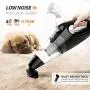 Vaclife Handheld Vacuum, Hand Vacuum Cordless with High Power, Mini Vacuum Cleaner Handheld Powered by Li-ion Battery Rechargeable Quick Charge Tech, for Home and Car Cleaning, Black & Orange