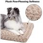 MidWest Homes for Pets Deluxe Super Plush Pet Beds, Machine Wash & Dryer Friendly, 1-Year Warranty