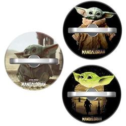 Phone Ring Stand, Superheroes [3 Pack] 360 Rotation Cell Phone Kickstand Finger Grip Holder Mount for iPhone 6s/6 Plus/8/7 Plus, iPhone X, Samsung S9/S9 Plus/Note 9, Smartphone and Tablet (Baby Yoda)