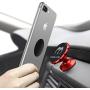 Mosafe Magnetic Car Phone Mount Holder, Universal 360 Degree Rotation Dashboard Car Dash Mount for GPS iPhone Xs Max XR X 11 8 7 6 Plus/Samsung Galaxy S20 S10+ S9 S8 / Note 8 (Red)