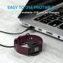 Fymint 2-Pack Charger Cable Compatible with Fitbit Charge 4, 3.3Ft Replacement USB Charging Cable Cord Clip Dock Accessories Adapter for Charge 4 Smartwatch Fymint 2-Pack Charger Cable Compatible with Fitbit Charge 4, 3.3Ft Replacement USB Charging Cable Cord Clip Dock Accessories Adapter for Charge 4 Smartwatch