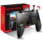 Alician 3 in 1 PUBG Mobile Gamepad Trigger Control Cell Phone Game Pad Controller L1R1 Gaming Shooter for iPhone Android Joystick
