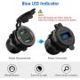 Quick Charge 3.0 USB Charger Socket, ADSDIA 12V/24V 36W Aluminum Waterproof Dual QC3.0 Car Charger Power Adapter Outlet with LED Display for Car Boat Marine Motorcycle Scooter RV Golf Cart DIY Kit
