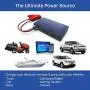 HALO Bolt 57720 mWh Portable Phone Charger Power Bank Car Jump Starter - Purple Paisley