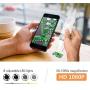 SKYBASIC Wireless Digital Microscope, Mini Pocket Handheld USB 50x to 1000x Magnification Camera 1080P FHD 2.0 MP 8 LED WiFi Endoscope Compatible with Android Smartphone, iPhone, Tablet, Windows Mac