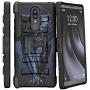 TurtleArmor | Compatible with Coolpad Alchemy Case | Coolpad Legacy Case [Hyper Shock] Hard Dual Layer Hybrid Rugged Belt Clip Holster Kickstand Case Animal - Fierce Panther
