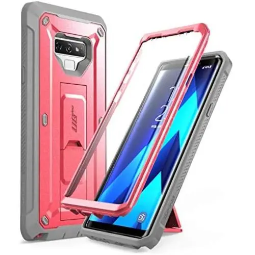 SUPCASE Unicorn Beetle PRO Series Phone Case for Samsung Galaxy Note 9, Full-Body Rugged Holster Case with Built-in Screen Protector for Samsung Galaxy Note 9 2018 (Pink) SUPCASE Unicorn Beetle PRO Series Phone Case for Samsung Galaxy Note 9, Full-Body Rugged Holster Case with Built-in Screen Protector for Samsung Galaxy Note 9 2018 (Pink)