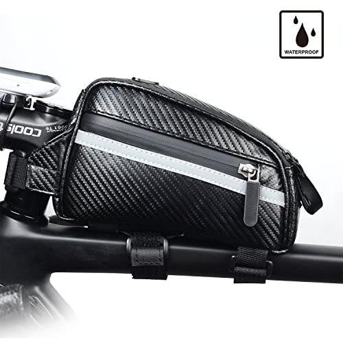 Rhinowalk Bike Bag Bike Top Tube Bag Bike Frame Bag Waterproof and Stable Bicycle Frame Bag Bicycle Bag Professional Cycling Accessories