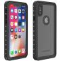 OUNNE iPhone Xs/iPhone X  Waterproof Case,  Underwater Full Sealed Cover Shockproof Dirtproof Snowproof IP68 Certified Waterproof Case with Built-in Screen Protector for iPhone X/Xs-(5.8inch)