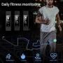 Ulvench Waterproof Fitness Tracker, Smart Watch for Calorie Counter Heart Rate Monitor Sleep Monitor Step Counter, Watch Pedometer, GPS, IP67 Waterproof Activity Tracker for Smartphone Cellphone