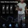 Ulvench Waterproof Fitness Tracker, Smart Watch for Calorie Counter Heart Rate Monitor Sleep Monitor Step Counter, Watch Pedometer, GPS, IP67 Waterproof Activity Tracker for Smartphone Cellphone