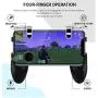 Pubg Game Gamepad for Mobile Phone Game Controller l1r1 Shooter Trigger Fire Button for iPhone Pubg Game Gamepad for Mobile Phone Game Controller l1r1 Shooter Trigger Fire Button for iPhone