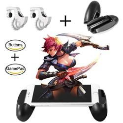 Panago Mobile Game Fire/Aim Buttons & GamePad for Fortnite/PUBG/Rules of Survival/Survivor Royale/Critical Ops,Gift for Kids and Player [New Version]