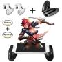 Panago Mobile Game Fire/Aim Buttons & GamePad for Fortnite/PUBG/Rules of Survival/Survivor Royale/Critical Ops,Gift for Kids and Player [New Version]
